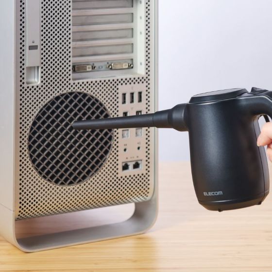 用途に合わせて使い分けられる3種類のノズル付き