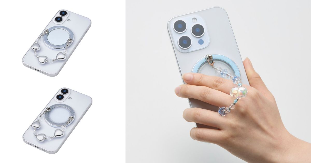 手持ちのスマートフォンを自分好みにカスタム!アクセサリー感覚で楽しめるマグネットスマホリングを新発売