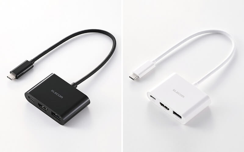 ブラックとホワイトの2色をラインアップ