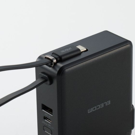 これ1台でまとめて充電!ケーブル一体型3in1モデル