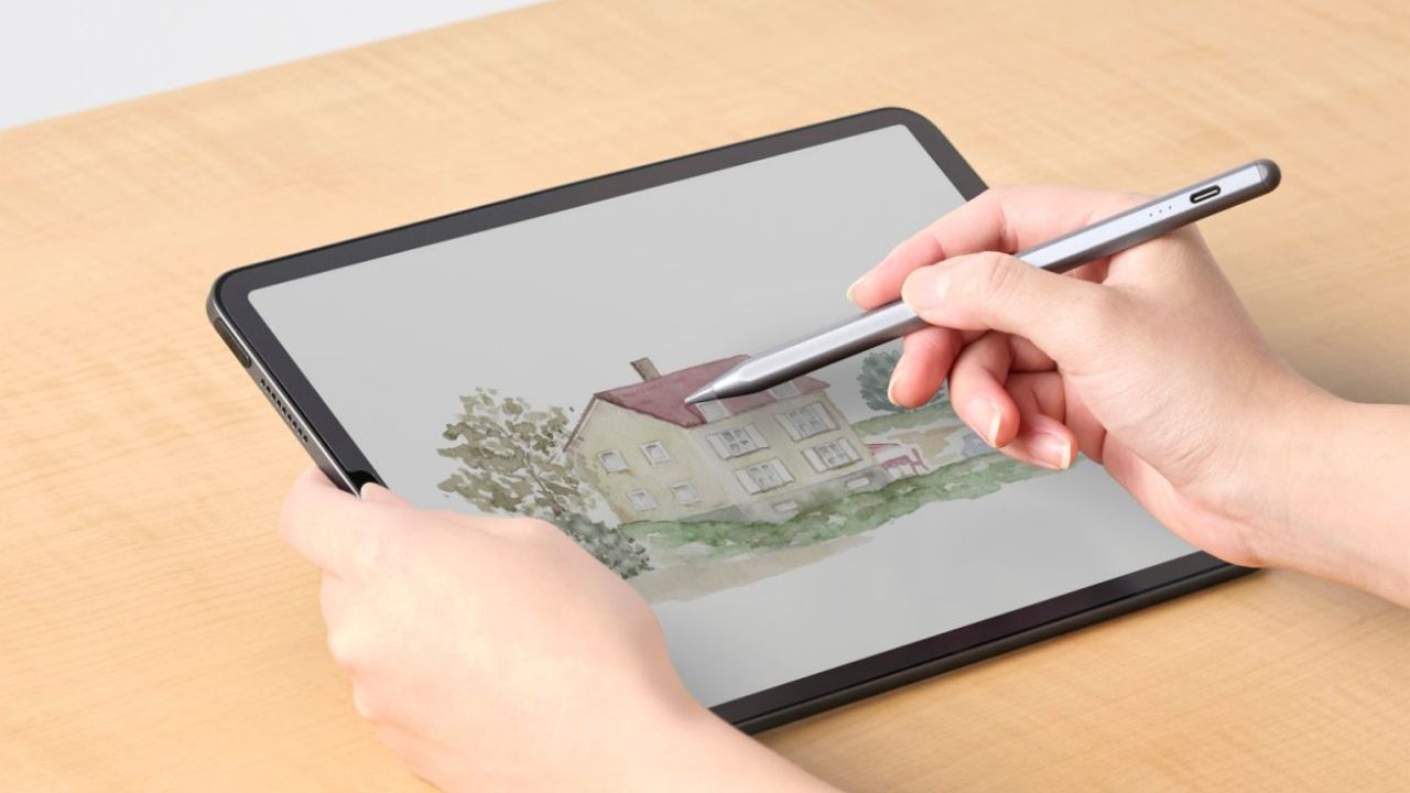 純正のApple Pencilに近い描き心地を実現