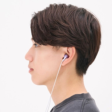 音漏れしにくく、音楽に没入できるカナル型