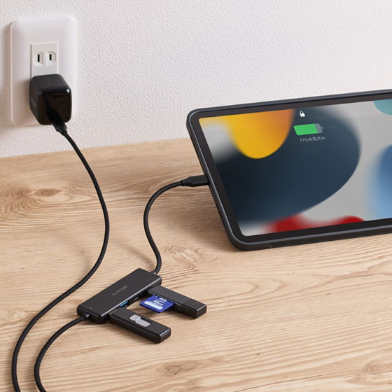 最大入力100Wで、パソコン充電にも対応
