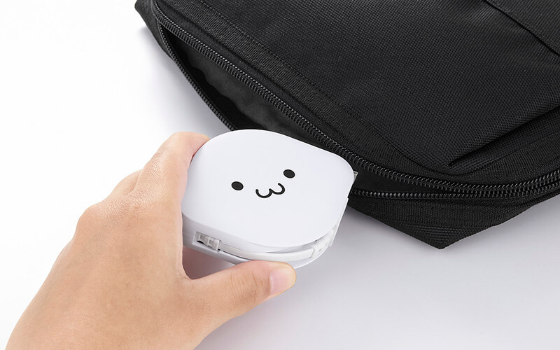 使わないときは、かさばらずコンパクトに持ち運べる