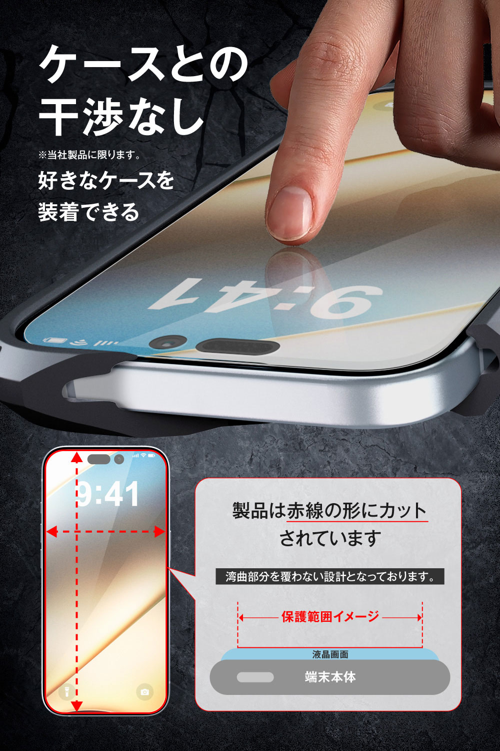 使いやすさと安全にも配慮した設計