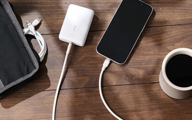 収納時はきれいにまとまり、使うときは絡みにくくスマートに使える