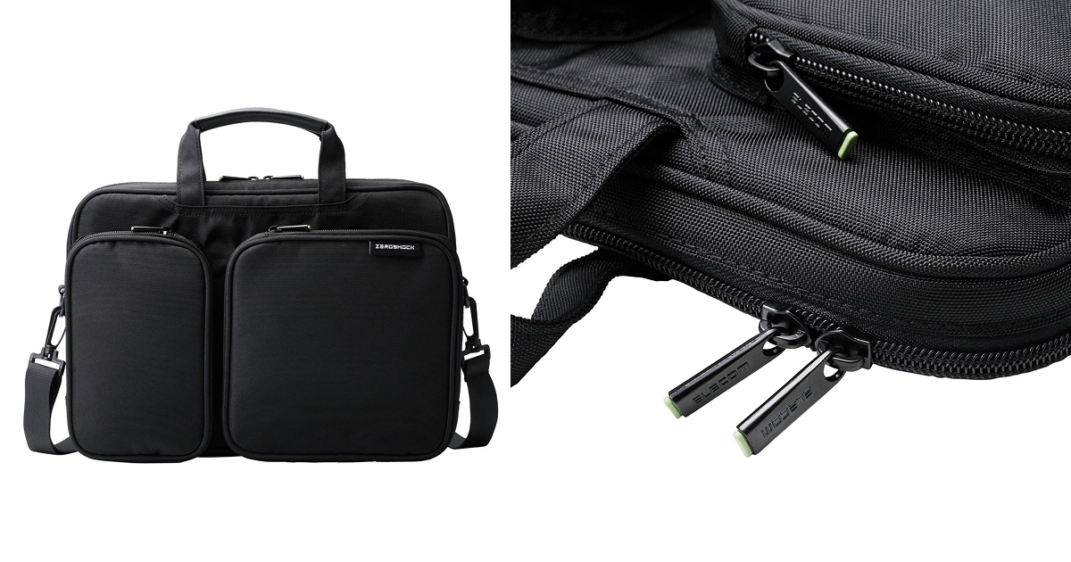 低反発ポリウレタンが衝撃をしっかり吸収!大切なノートパソコンやモバイル機器を衝撃から守るZEROSHOCKシリーズのキャリングバッグを新発売