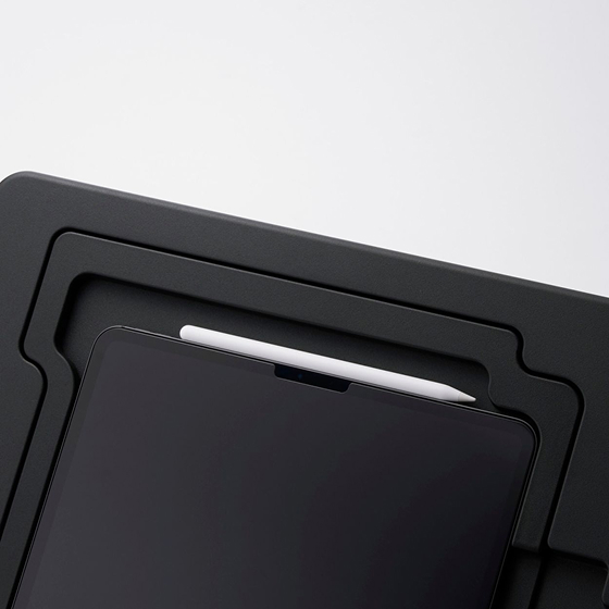 iPadのサイズアップにも対応する、幅広い端末対応