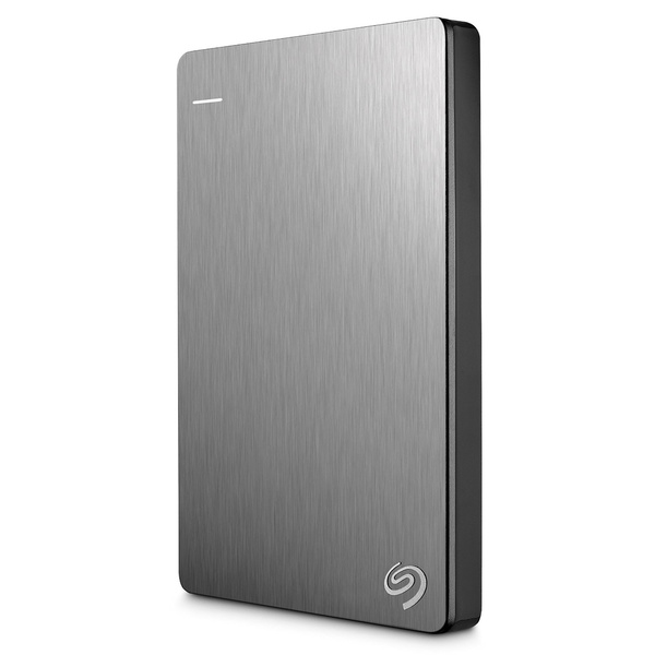 Backup Plus Slim Portable Drive Silver 2TB - 1K9AA7