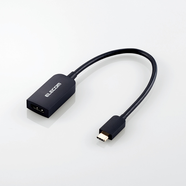 変換アダプタ 4K60Hz(USB Type-C(TM) to HDMI(R)) - AD-CHDMIQBK2