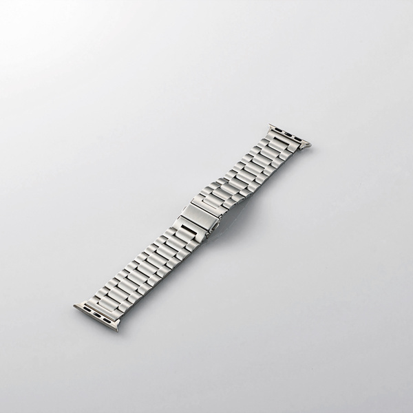 アップル ウォッチ40/38ミリ用プレミアムステンレスバンド - AW-38BDSS3SV