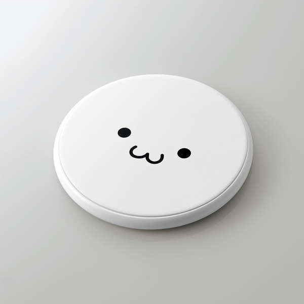 ELECOM W-QA03WF ワイヤレス充電器　非売品　モデル TypeC/USB PD入力 Qi規格対応ワイヤレス充電器(10W/5W・卓上