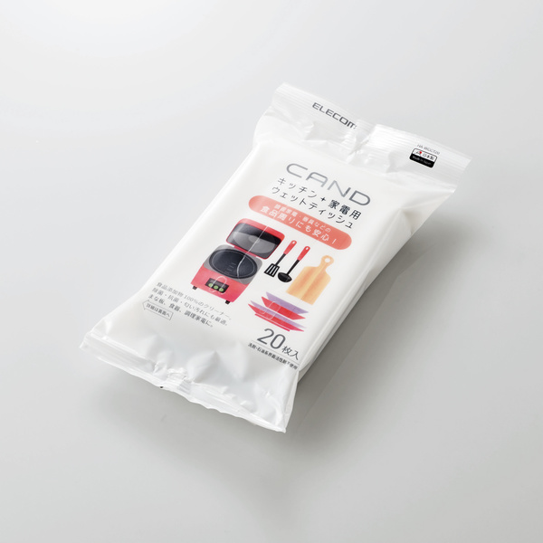 キッチン・家電クリーナー“CAND”/調理家電・器具用/ティッシュ - HA-WCCT20