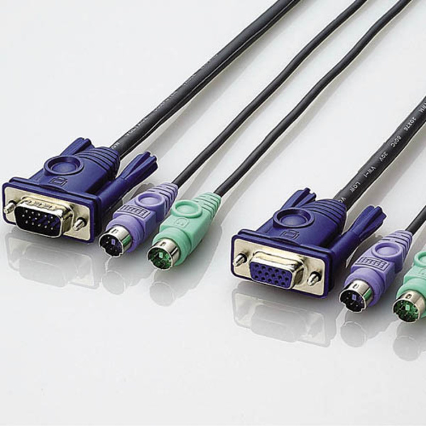 パソコン切替器用接続ケーブル - KVM-NPC50