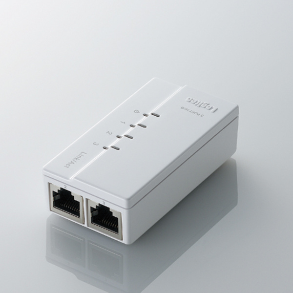 100BASE対応スイッチングハブ - LAN-SW03WH