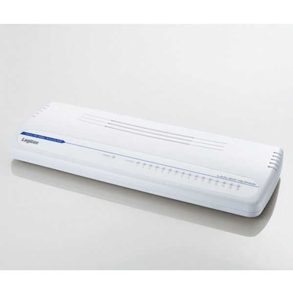 100BASE-TX対応スイッチングハブ - LAN-SW16/PAW 100BASE-TX対応スイッチングハブ - LAN-SW16/PAW