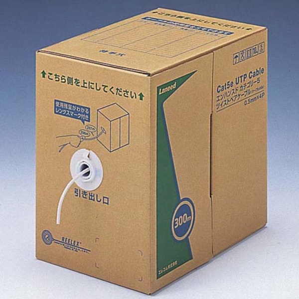 イーサネットケーブル(アイボリー)300M - LD-CT/T300R