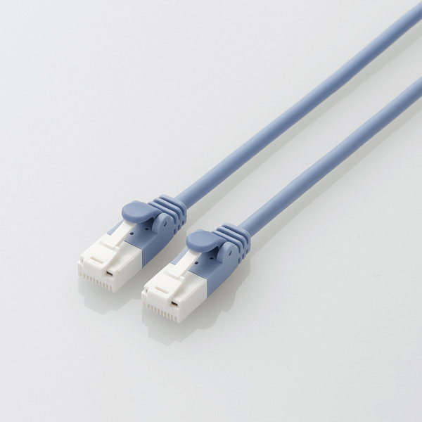 Cat6A準拠LANケーブル(やわらか・ツメ折れ防止) - LD-GPAYT/BU20