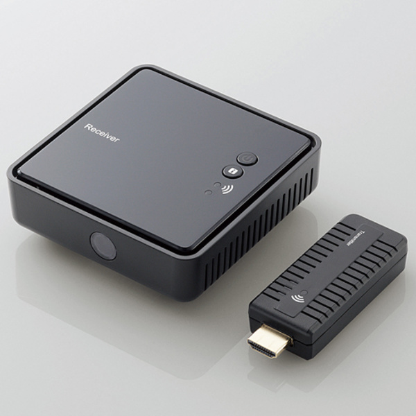 【色: カーボンブラック】eppfun 長距離200m ワイヤレス HDMI 送