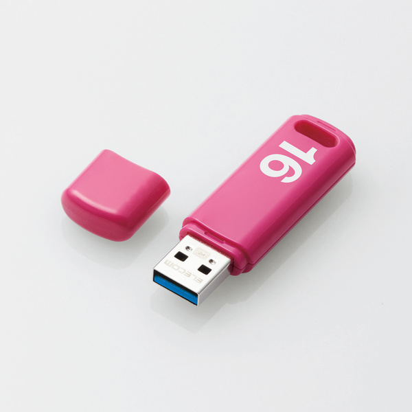 USB3.0ベーシックパス(ピンク)16GB - MF-ABPU316GPN