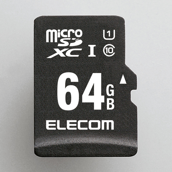 ドラレコ/カーナビ向け 車載用microSDXCメモリカード - MF-CAMR064GU11A