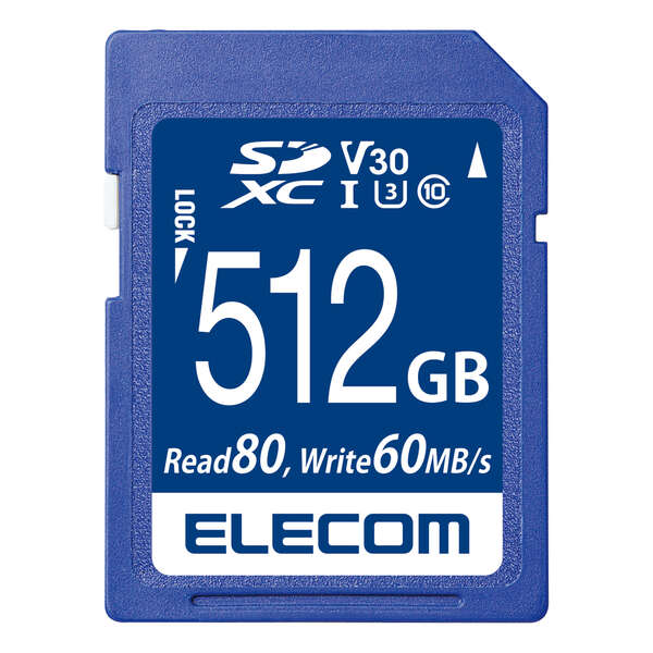 マイクロ SDカード 512GB V60 超高速 MicroSD XC カード