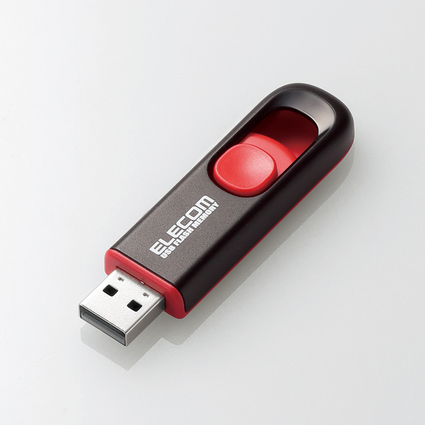 ワインレッド❣WINDOWS10❣メモリ4G❣オフィス❣HDMI❣テンキ付き スライド式USBメモリ(ブラック)64GB - MF-SSU264GBK