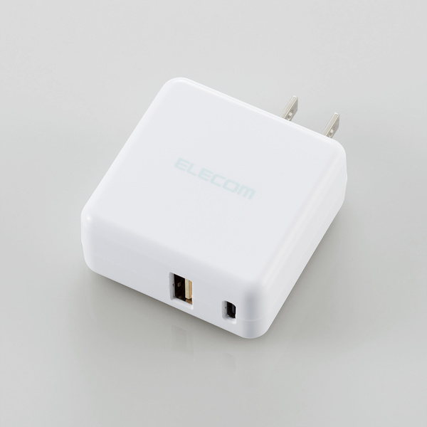 AC充電器（3.6A/Type-C+USBポート） - MPA-ACC07WH