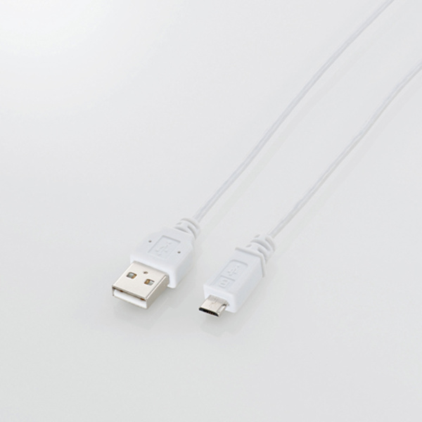 極細Micro-USB(A－MicroB)ケーブル - MPA-AMBXLP05WH