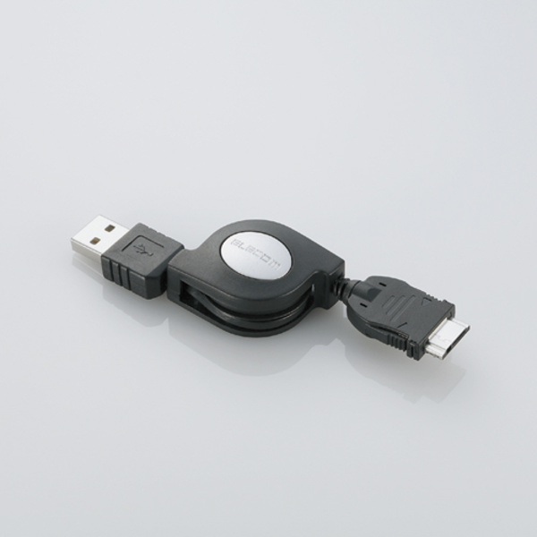 携帯電話用データ転送・充電USBケーブル