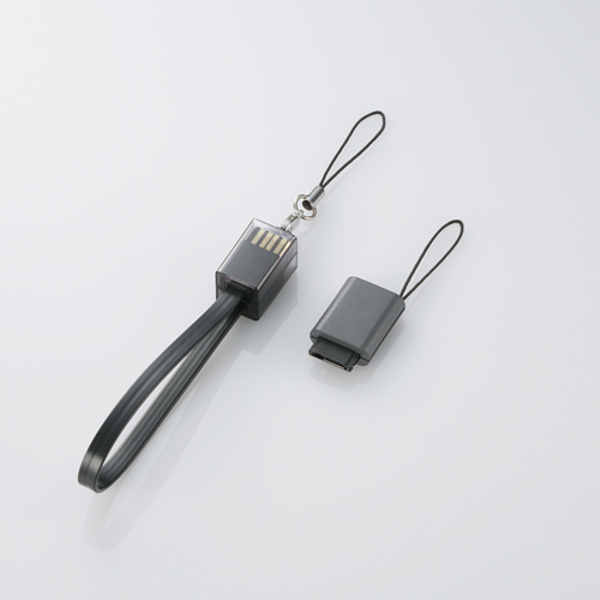 携帯電話用データ転送・充電USBケーブル - MPA-STCFUSB/BK 携帯電話用データ転送・充電USBケーブル - MPA-STCFUSB/BK