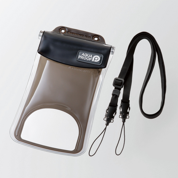 スマートフォン用防水・防塵ケース(水没防止タイプ) - P-WPSF02BK