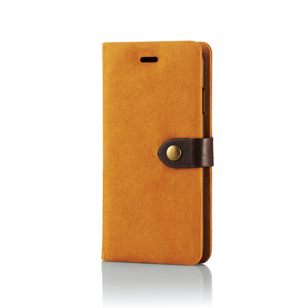 Iphone 6s 6用手帳型カバー スエード Pm A15plfxsdbr