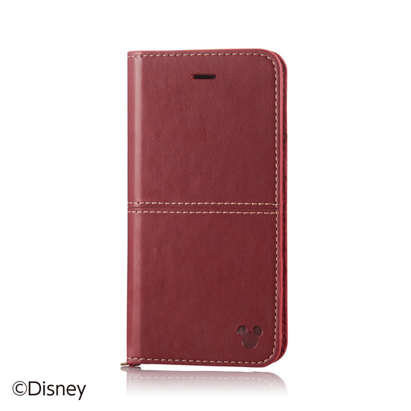 iPhone 7用ソフトレザーカバー/ビジネス(ディズニー) - PM-A16MPLFDNYB4