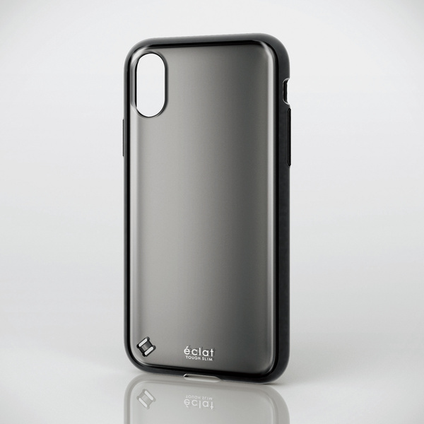 iPhone X用TOUGH SLIM/ガラストップ風 - PM-A17XTSG04
