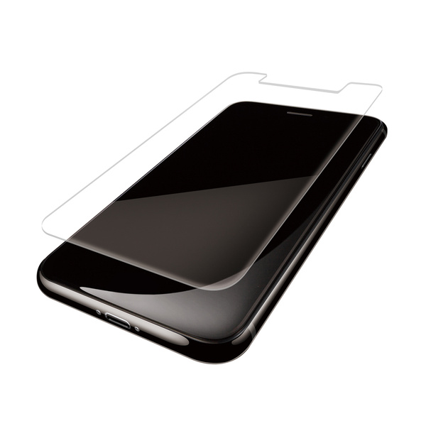 iPhone XR用フルカバーフィルム/光沢 - PM-A18CFLRGN
