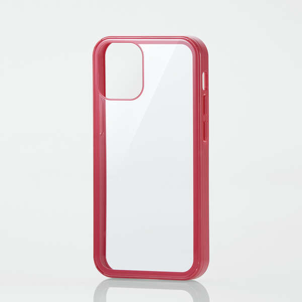 iPhone 12 mini ハイブリッド ケース 360度保護 背面ガラス - PM
