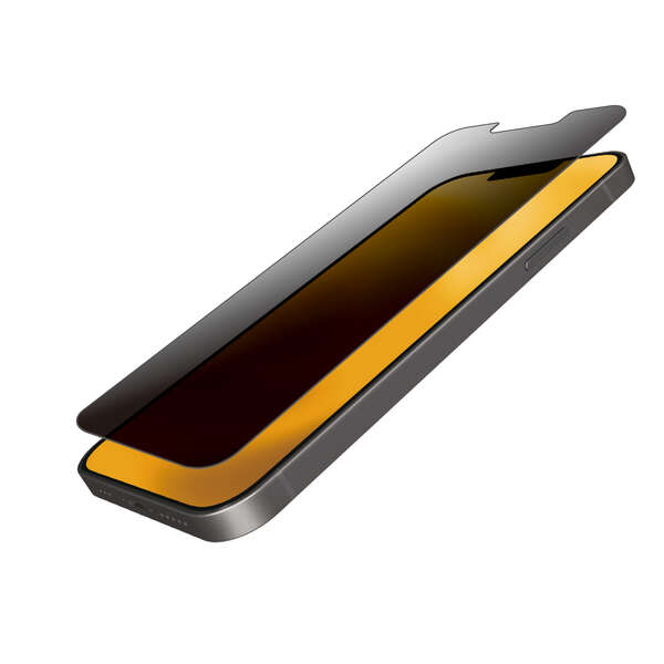 iPhone 13/iPhone 13 Pro ガラスフィルム 0.33mm のぞき見防止 - PM