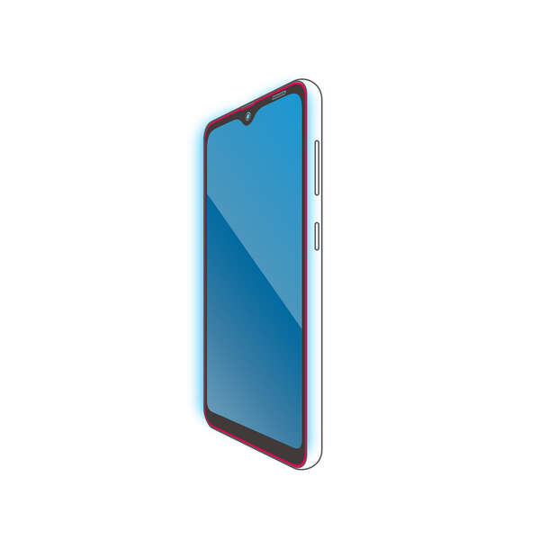  Galaxy A21 フィルム SC-42A 用の ブルーライトカット ガラスフィルム  強化ガラス 目の疲れ軽減 保護フィルム 高透過率 日本製旭硝子素材 9H硬度 気泡ゼロ ...