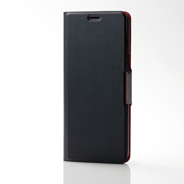 Galaxy S8+用ソフトレザーカバー/薄型/磁石付 - PM-GS8PPLFUMBK