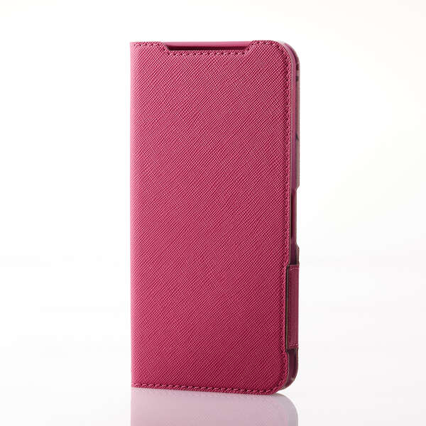 AQUOS sense9 ソフトレザーケース 薄型 磁石付 フラワーズ - PM