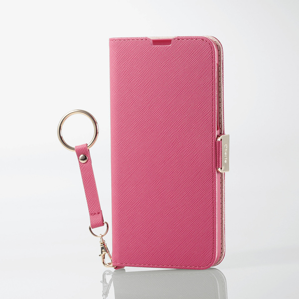 Aquos Sense用ソフトレザーカバー 女子向 磁石 ストラップ付 Pm Sh01kplfjpnd