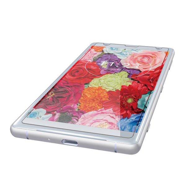Xperia (TM) XZ2用フィルム/高精細/衝撃吸収/防指紋/光沢 - PM-XZ2FLFPGHD