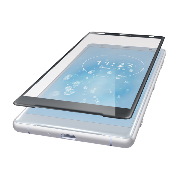 Xperia (TM) XZ2用フルカバーガラスフィルム/BLカット/0.33mm - PM