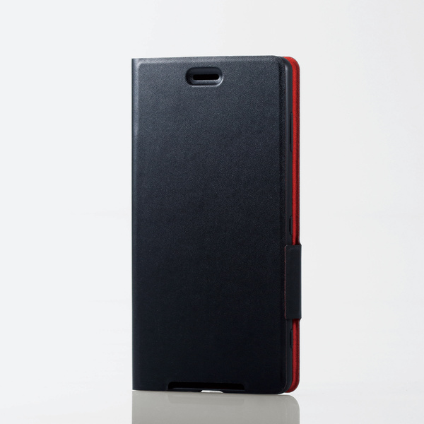 新品★エレコム Xperia XZ2 Premium レザーカバー ブラック