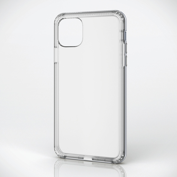 iPhone 11 Pro Max用ハイブリッドケース/アルミライクバンパー付 iPhone 11 Pro Max用ハイブリッドケース/アルミライクバンパー付