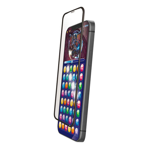 iPhone 12/12 Pro ガラスフィルム フレーム付き ゲーム用 - PMCA20BFLGFGE
