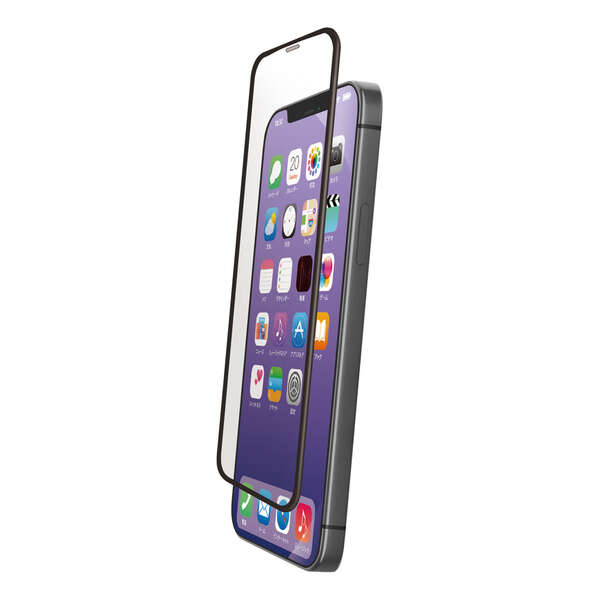 iPhone 12 Pro Max ガラスフィルム ストロング フレーム付き
