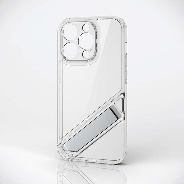 iPhone 14 Pro ハイブリッドケース キックスタンド 極み - PMCA22CHVST1KCR