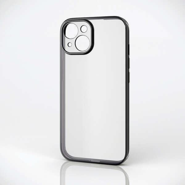 iPhone 15 ソフトケース 極み メタリック - PMCA23AUCTMKBK